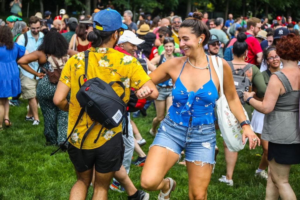 Synchronizing Joy: Hudson River Park Comes Alive with The Mp3 Experiment 20